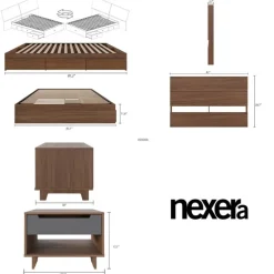 Queen Storage Bedroom Set (60