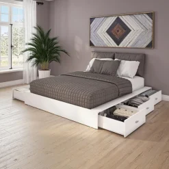 Queen Storage Bedroom Set with 6-Drawer Storage (60