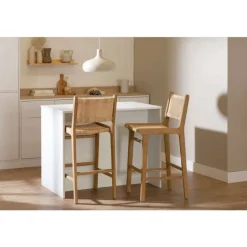 Rattan Stool - South Shore
