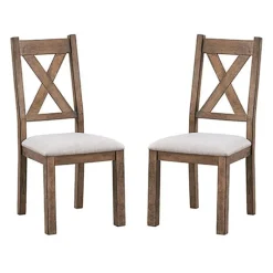 Rectangular Dining Table with 6 Chairs - Beige