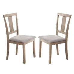 Rectangular Dining Table with Storage Compartments and 4 Chairs - Grey