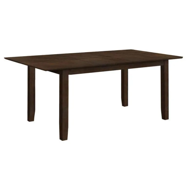 Rectangular Extendable Dining Table 60" to 78" - Monarch