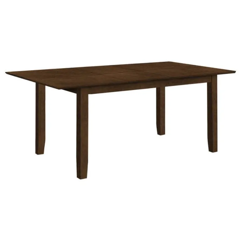 Rectangular Extendable Dining Table 60" to 78" - Monarch