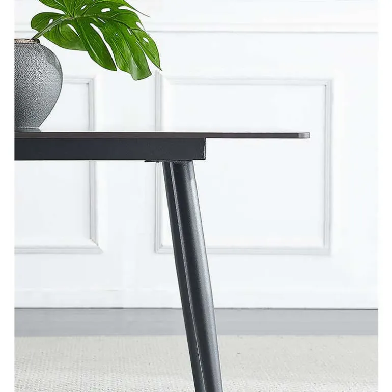 Rectangular Grey Sintered Stone Dining Table - 48"