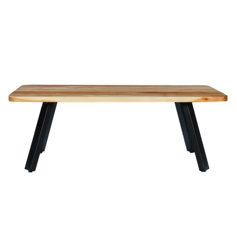 Rectangular Solid Wood Coffee Table