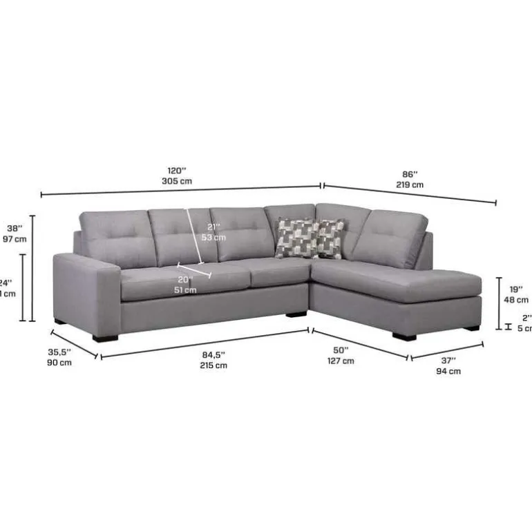 Right Facing Sectional