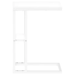 Side table / c table - 1 storage shelf / rectangular - 25