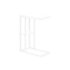 Side table / c table - 1 storage shelf / rectangular - 25