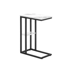 Side table / c table - 1 storage shelf / rectangular - 25