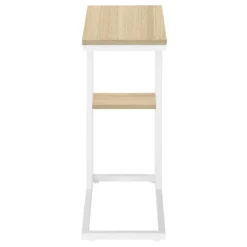Side table / c table - 1 storage shelf / rectangular - 25