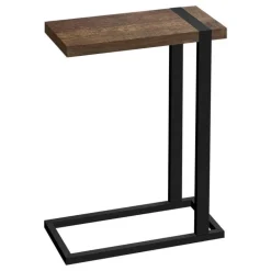 Side table / c table - thick-panel top / rectangular - 25