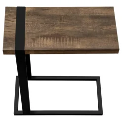 Side table / c table - thick-panel top / rectangular - 25