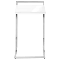 Side table / c table - thick-panel top / wide / rectangular - 25
