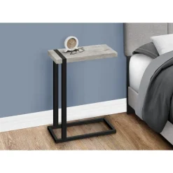 Side table / c table - thick-panel top / rectangular - 25