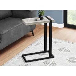 Side table / c table - thick-panel top / rectangular - 25