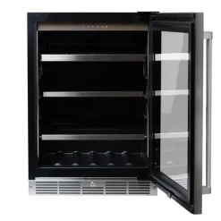 SILHOUETTE 24″ Built-in Beverage Center Stainless 24