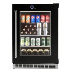 SILHOUETTE 24″ Built-in Beverage Center Black 24