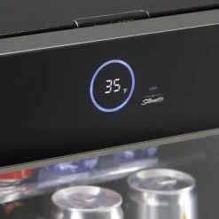 SILHOUETTE 24″ Built-in Beverage Center Black 24