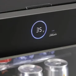 SILHOUETTE Built-in Beverage Center 24 in Black 24