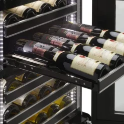SILHOUETTE Wine Cooler 24 in Black 24