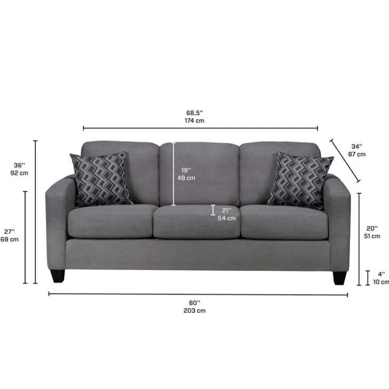 Sofa - Charcoal Grey