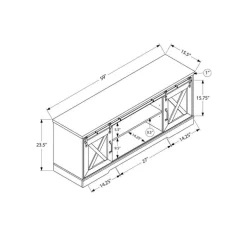 TV Stand 60" - Monarch