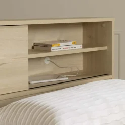 Twin Bed with 3-Drawer Storage and Headboard (39