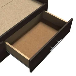 Twin Bed with 3-Drawer Storage and Headboard (39
