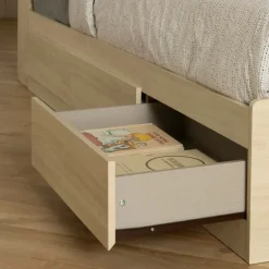 Twin Bed With 3-Drawer Storage (39