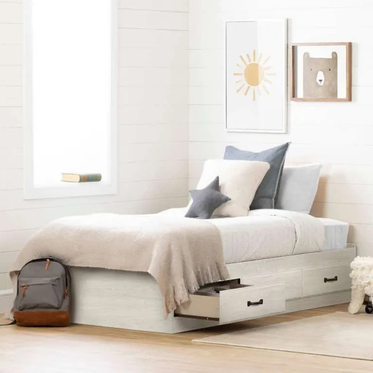 Twin Bed with 3-Drawer Storage (39") - South Shore