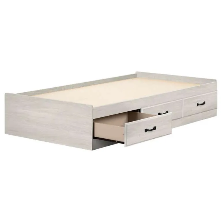 Twin Bed with 3-Drawer Storage (39") - South Shore