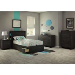 Twin Bed With 3-Drawer Storage (39") - South Shore