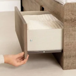 Twin Bed With 3-Drawer Storage (39