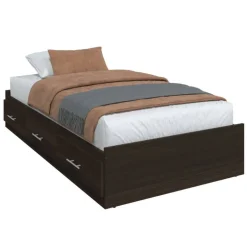 Twin Bed with 3-Drawer Storage (39")