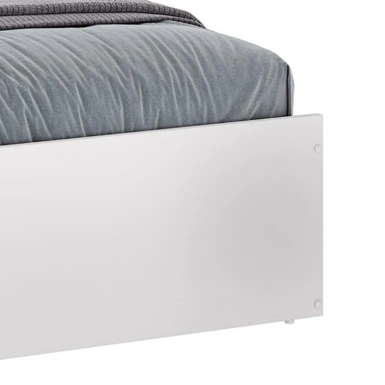 Twin Bed with 3-Drawer Storage and Headboard (39")