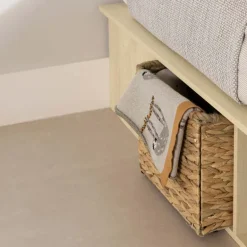 Twin Bed with Storage and Baskets (39