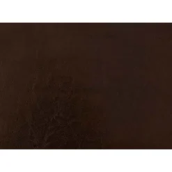 Twin Leather-Look Bed with Headboard (39