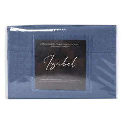 Twin Microfibre Bed Sheet Set - Blue