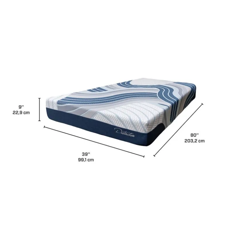 Twin XL Medium-Firm Hybrid Mattress-in-a-Box - 39" x 80"