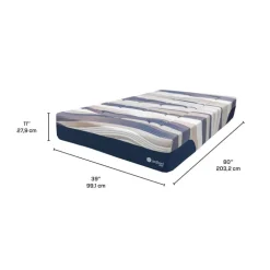 Twin XL Plush Mattresswith Pocket Coils - 39