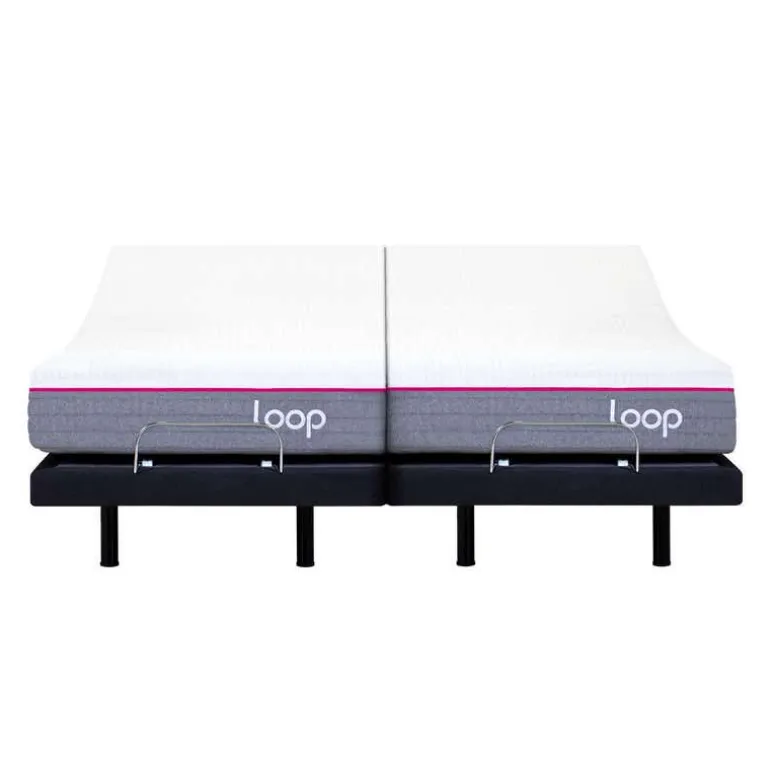 Two Adjustable Beds with Two Loop Mattresses (39"x78")