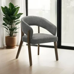 Upholstered Chairs (Set of 2) - Grey
