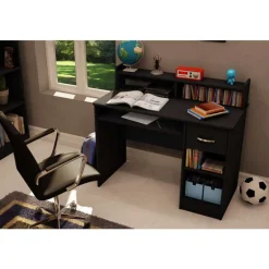 Work desk with charging outlet - South Shore